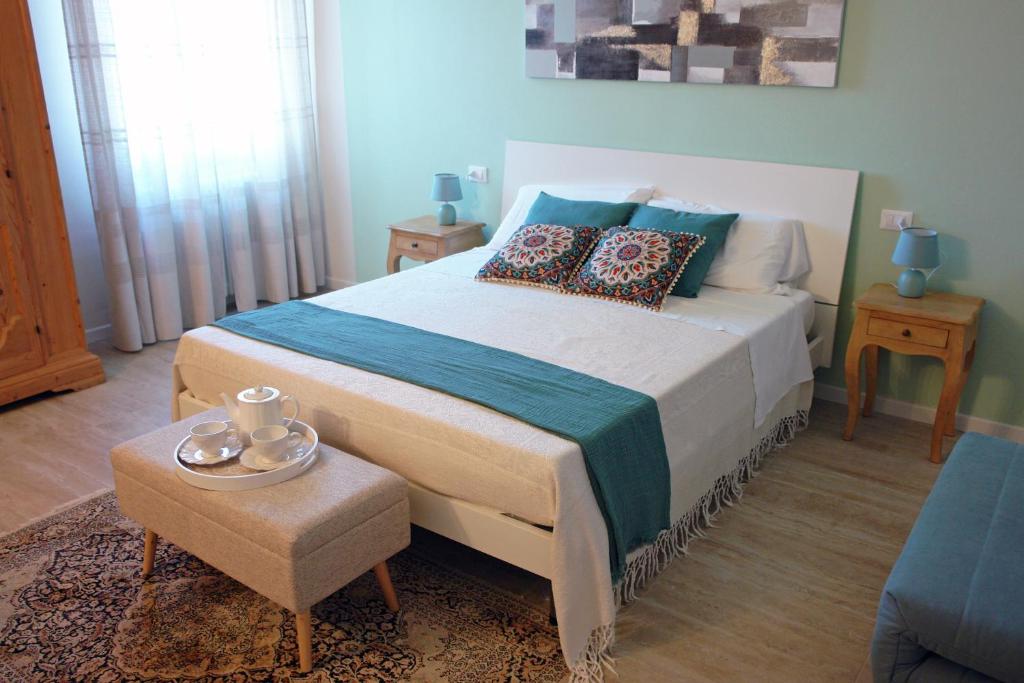 Postel nebo postele na pokoji v ubytování Bed and Breakfast Erilla