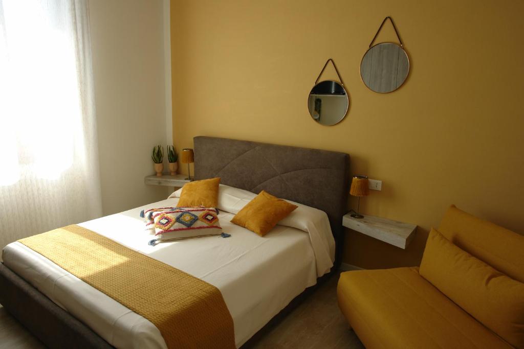 Postel nebo postele na pokoji v ubytování Bed and Breakfast Erilla