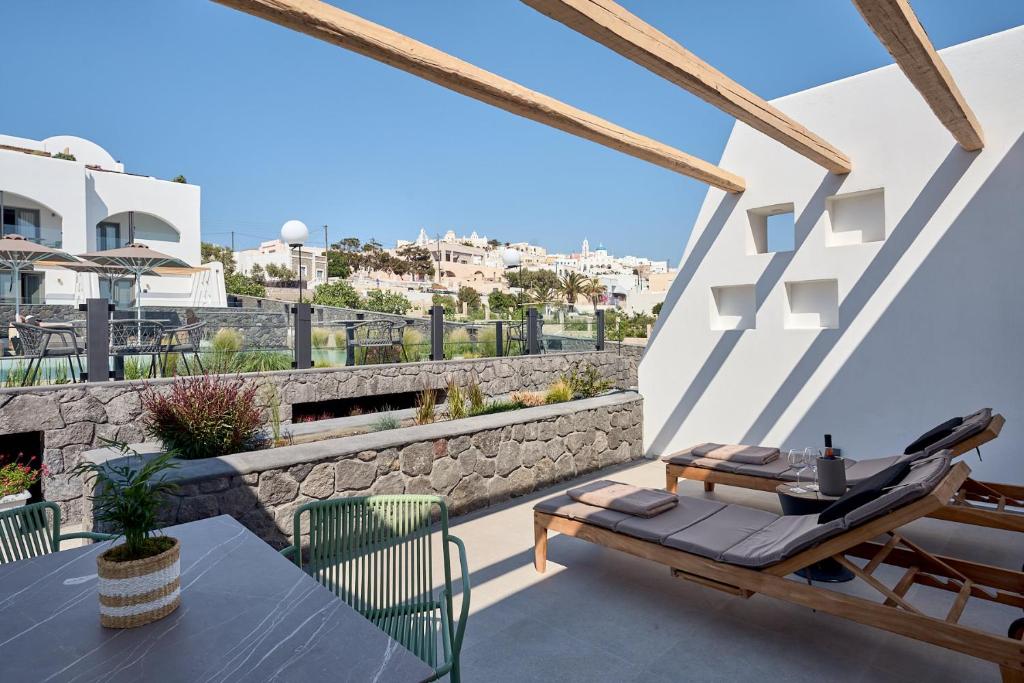 Balkón alebo terasa v ubytovaní Alleys All-Suite Hotel & Spa