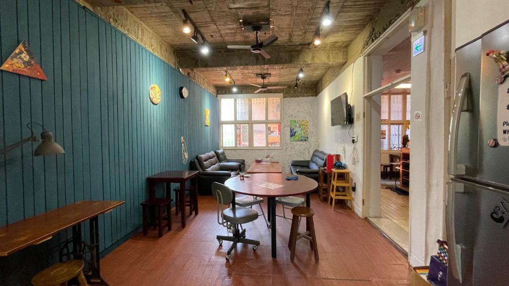 Posezení v ubytování Tainan Guest House Hamuya