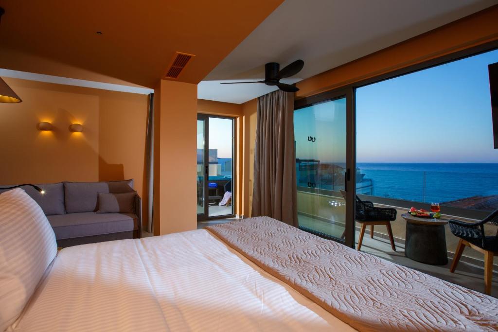Palmera Beach Hotel & Spa - Adults Only - Vue De Mer De La Suite De Luxe Supérieure Avec Jacuzzi