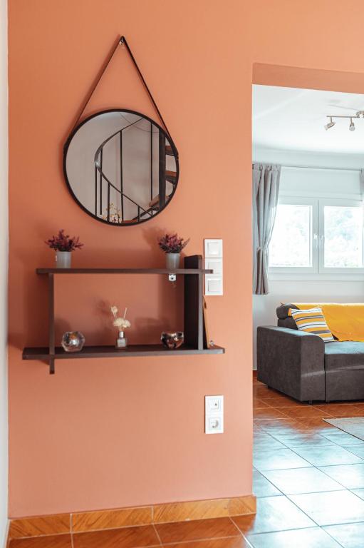 Łóżko lub łóżka w pokoju w obiekcie Home Sweet Home Prevezas