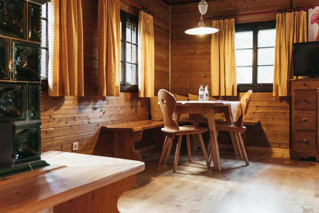 Posezení v ubytování Naturel Hoteldorf Seeleitn