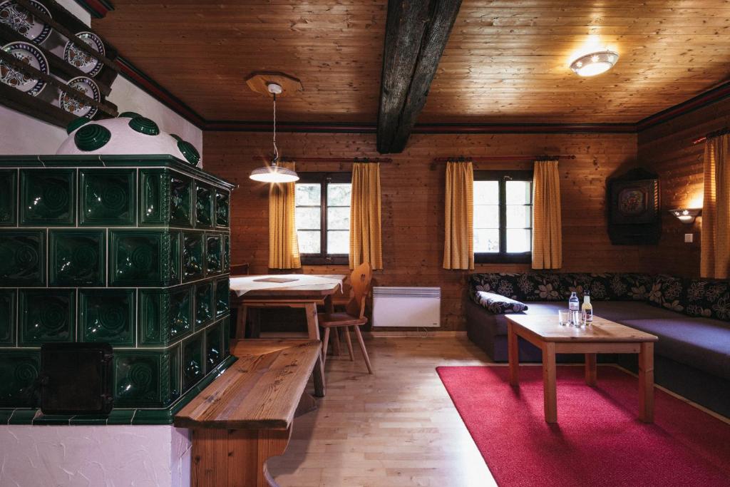 Posezení v ubytování Naturel Hoteldorf Seeleitn