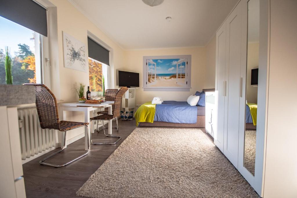 Гостиная зона в Haus Frauenpreiss - Studio-Appartement 59