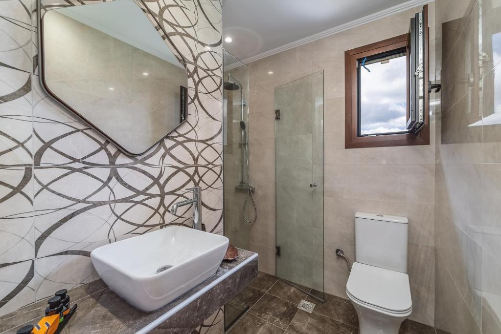 Kúpeľňa v ubytovaní Vincenzo Suites