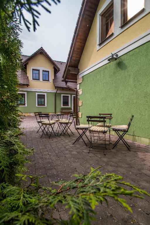 Budova, kde se penzion nachází