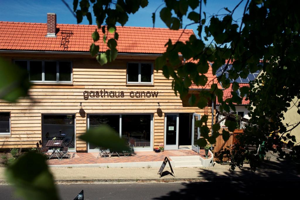 Budova, kde se bed and breakfast nachází