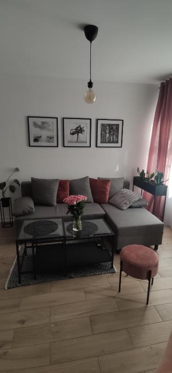 A seating area at Two-room apartament
