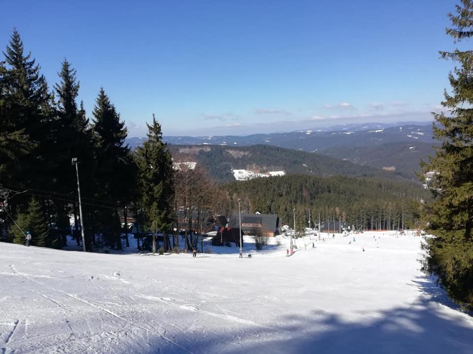 Hotel Fran v zimě