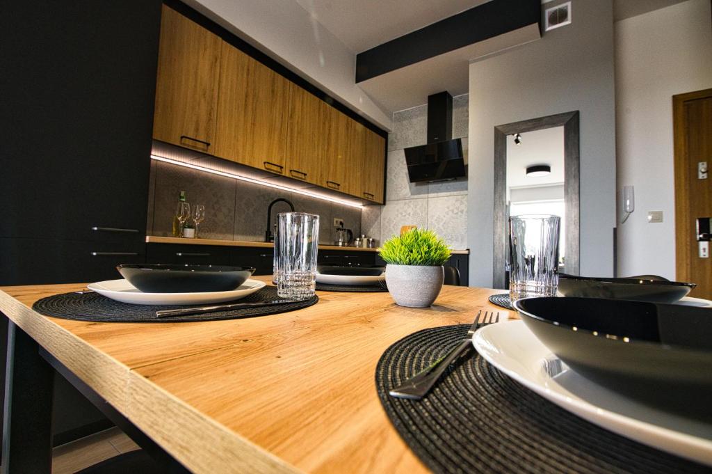 Kuchyňa alebo kuchynka v ubytovaní Apartament Timi Zator by Housine