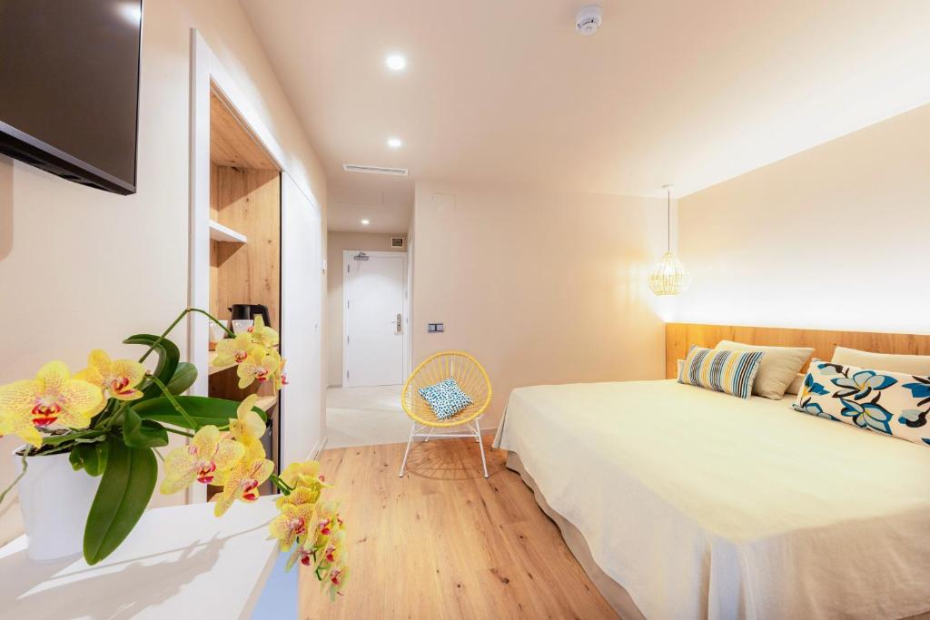 Postel nebo postele na pokoji v ubytování Hotel Maritim