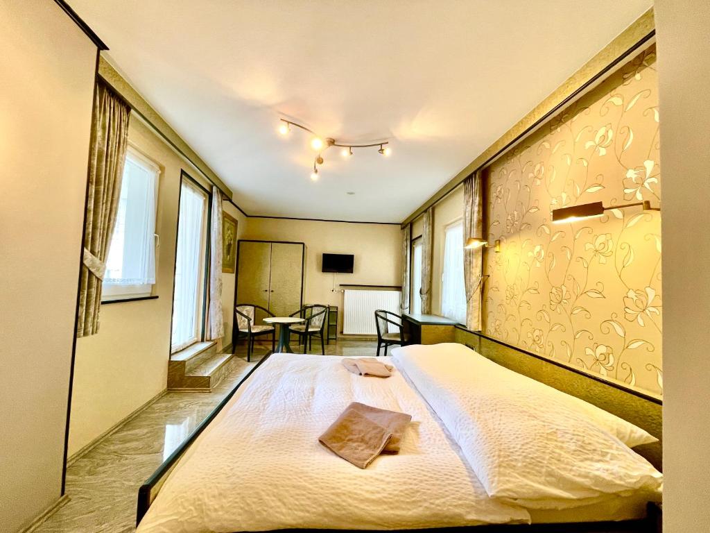Postel nebo postele na pokoji v ubytování Bed & Breakfast du Château