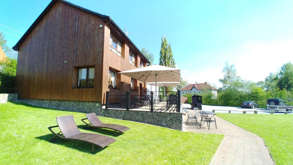 Budynek, w którym mieści się obiekt B&B