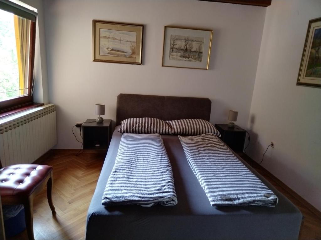 Postel nebo postele na pokoji v ubytování Holiday Home Jakovci
