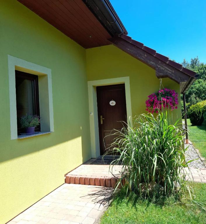Zahrada ubytování Apartmán u Šimků