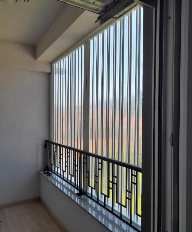 Balkón nebo terasa v ubytování Apartman Green wood