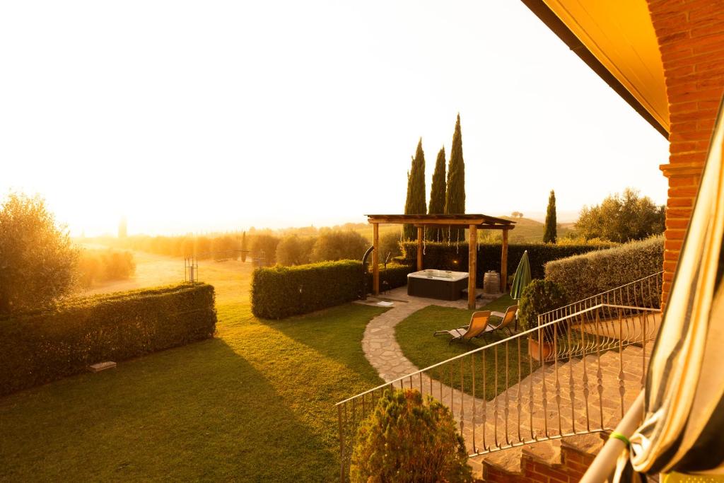 Vonkajšia záhrada v ubytovaní Agriturismo San Filippo