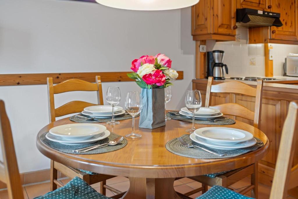 Kuchyň nebo kuchyňský kout v ubytování Apartment 2205 Kanzelhöhe