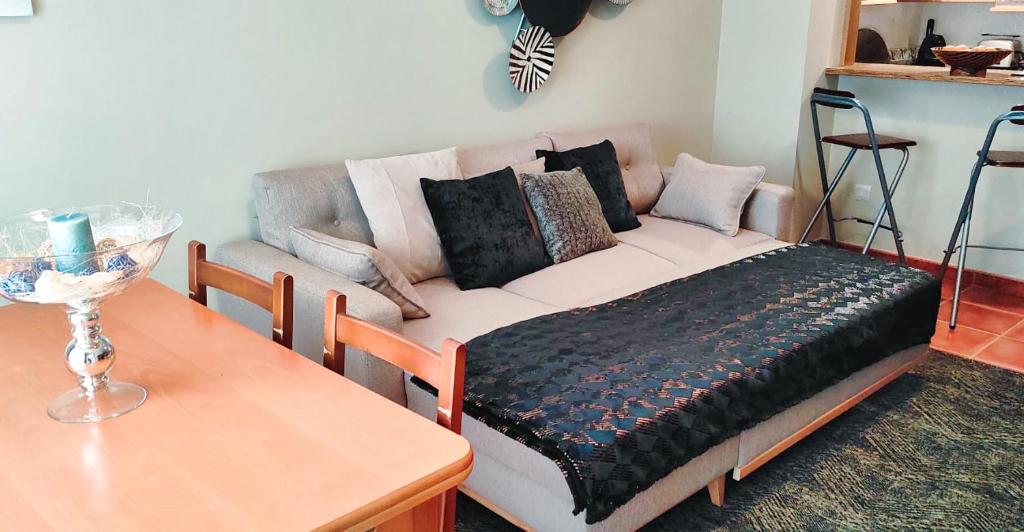 Posteľ alebo postele v izbe v ubytovaní Apartamento turístico en Sanxenxo