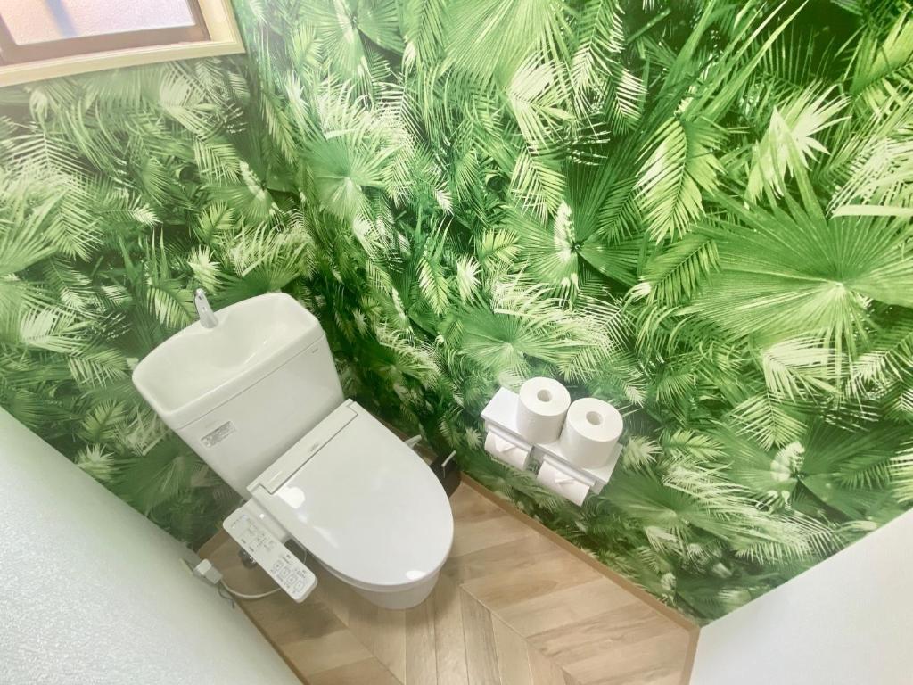 Koupelna v ubytování ARS HOTEL Utsunomiya フロア貸切
