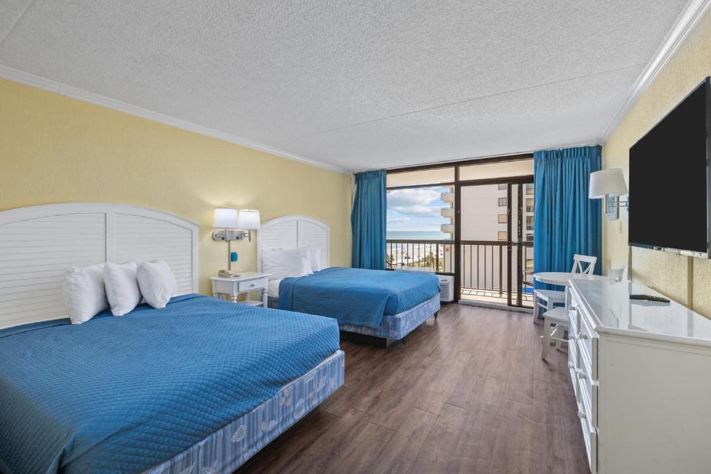 North Shore Oceanfront Resort Hotel - Standard Queen Room With Two Queen Beds And Ocean View