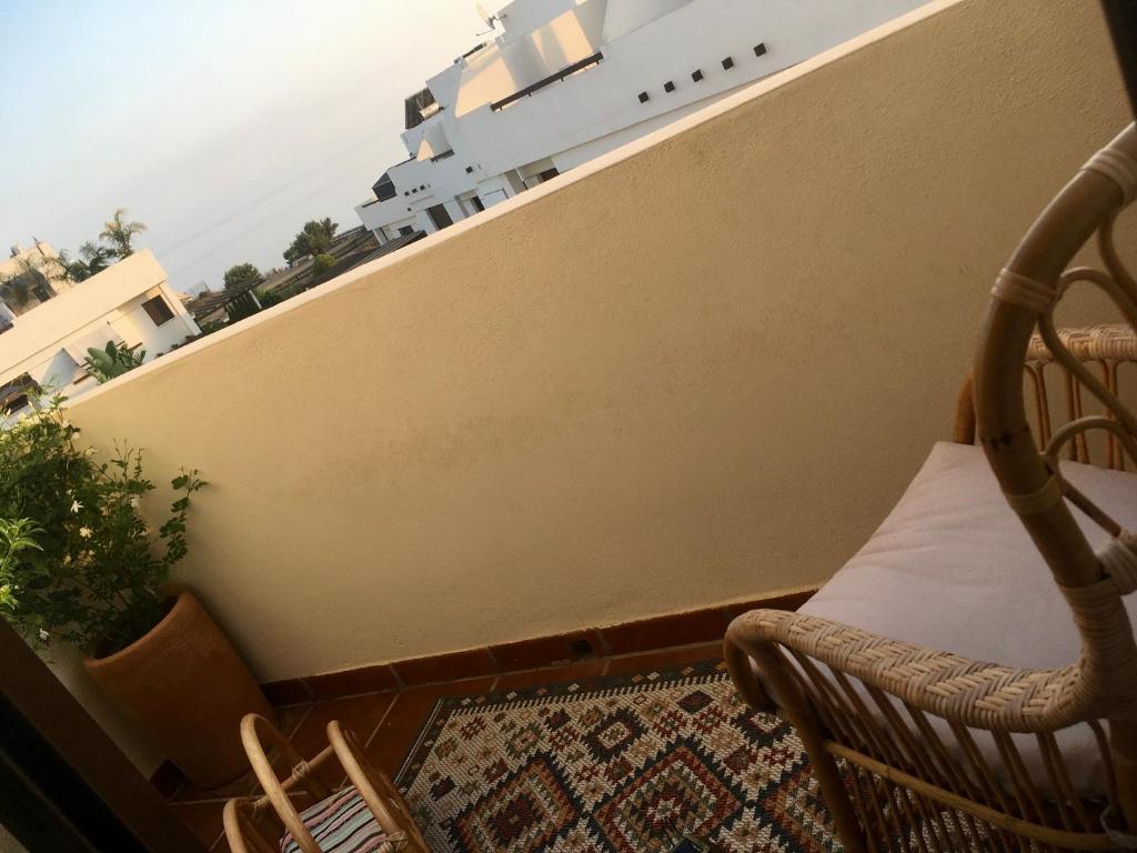 Balkón nebo terasa v ubytování Alquiler casa veraneo Málaga Valleniza