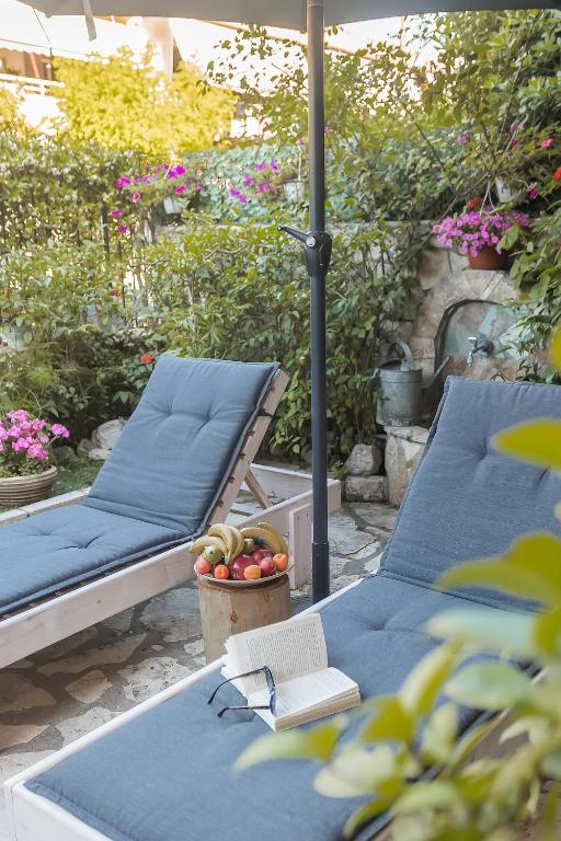 Zahrada ubytování Penelope Corfu Suite