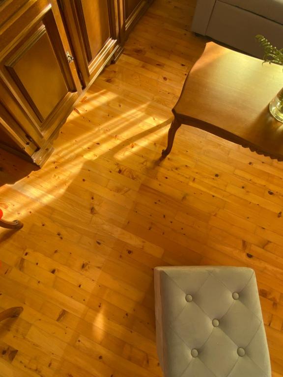 Posezení v ubytování Aetos House Exanthia Village