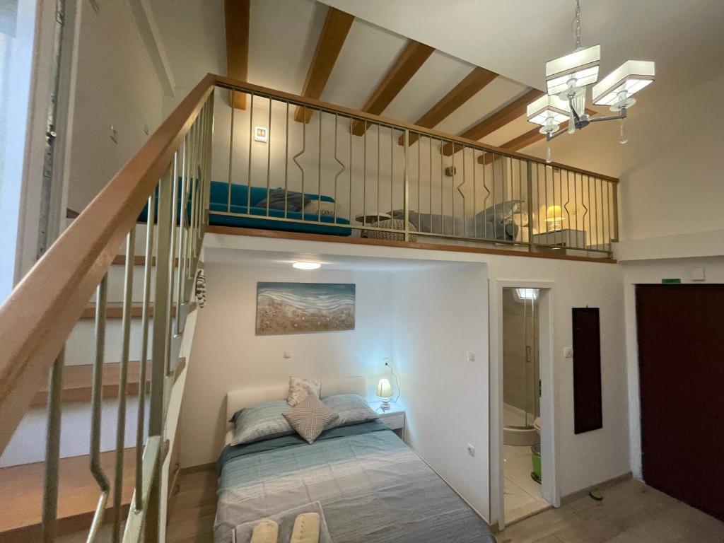 Posteľ alebo postele v izbe v ubytovaní ST-Gallery Apartment