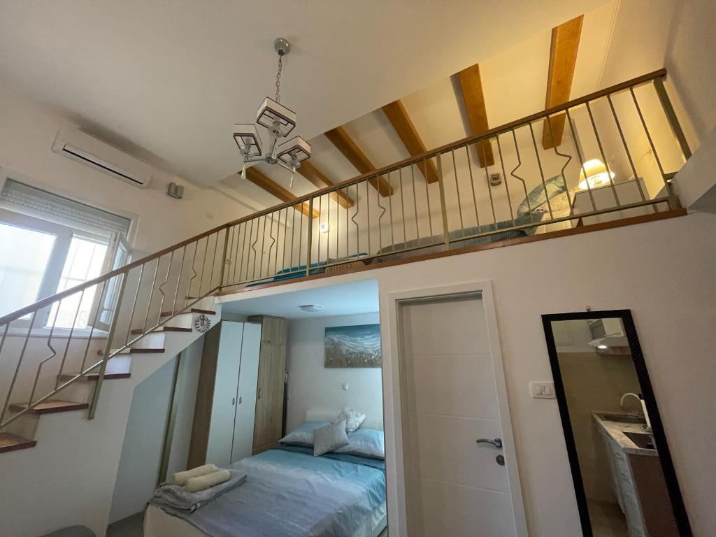 Posteľ alebo postele v izbe v ubytovaní ST-Gallery Apartment