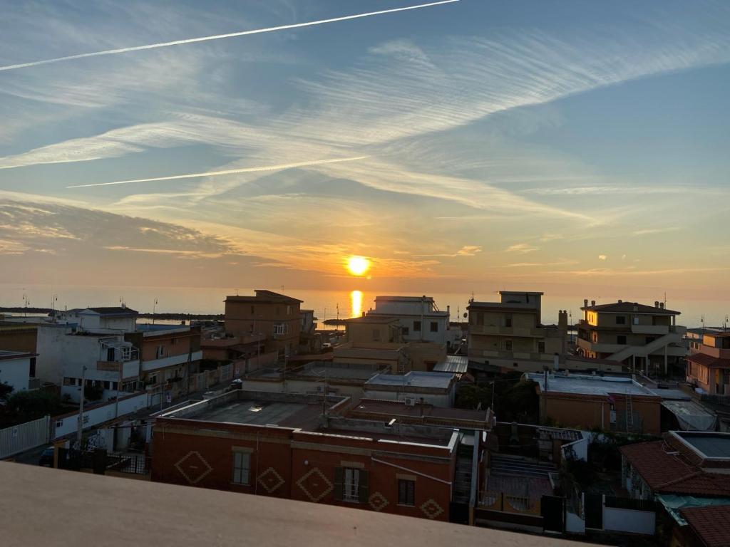 The sunrise or sunset as seen from Az apartmant or nearby