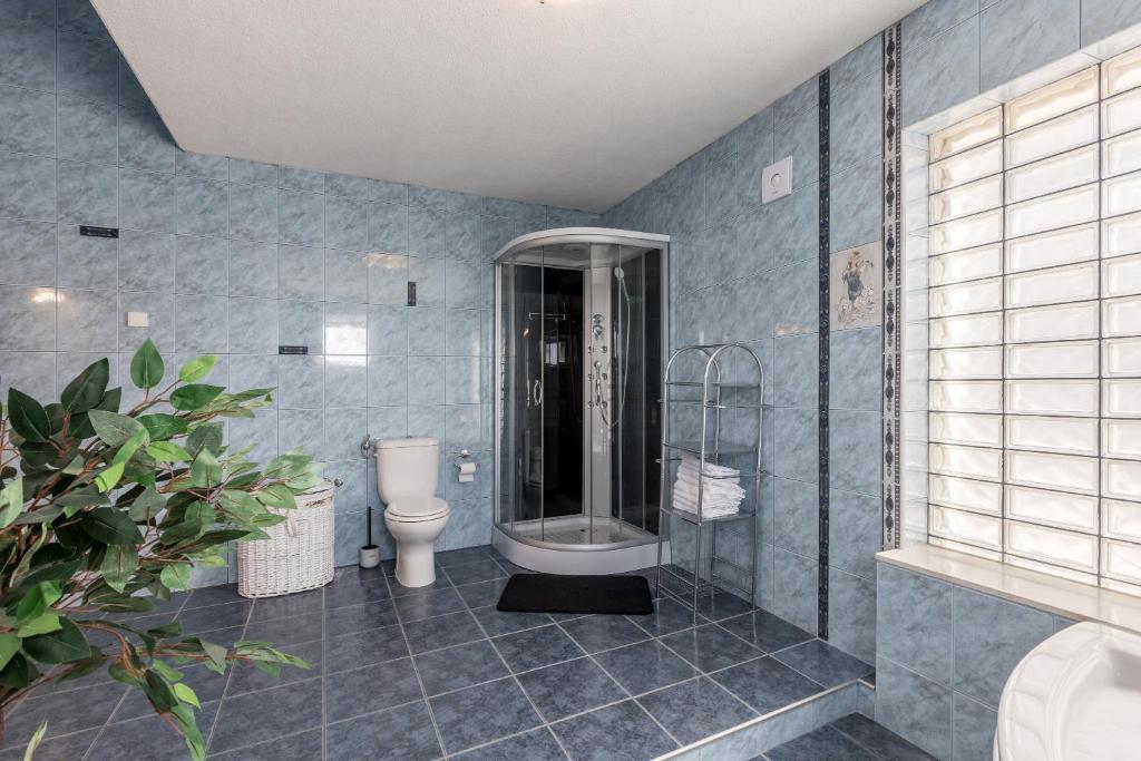 Kúpeľňa v ubytovaní Villa Clissa