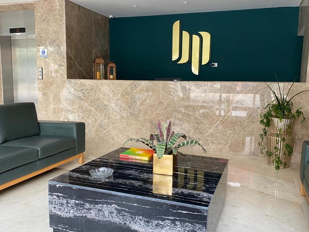 Χώρος καθιστικού στο BUENAVISTA PLAZA APARTA HOTEL