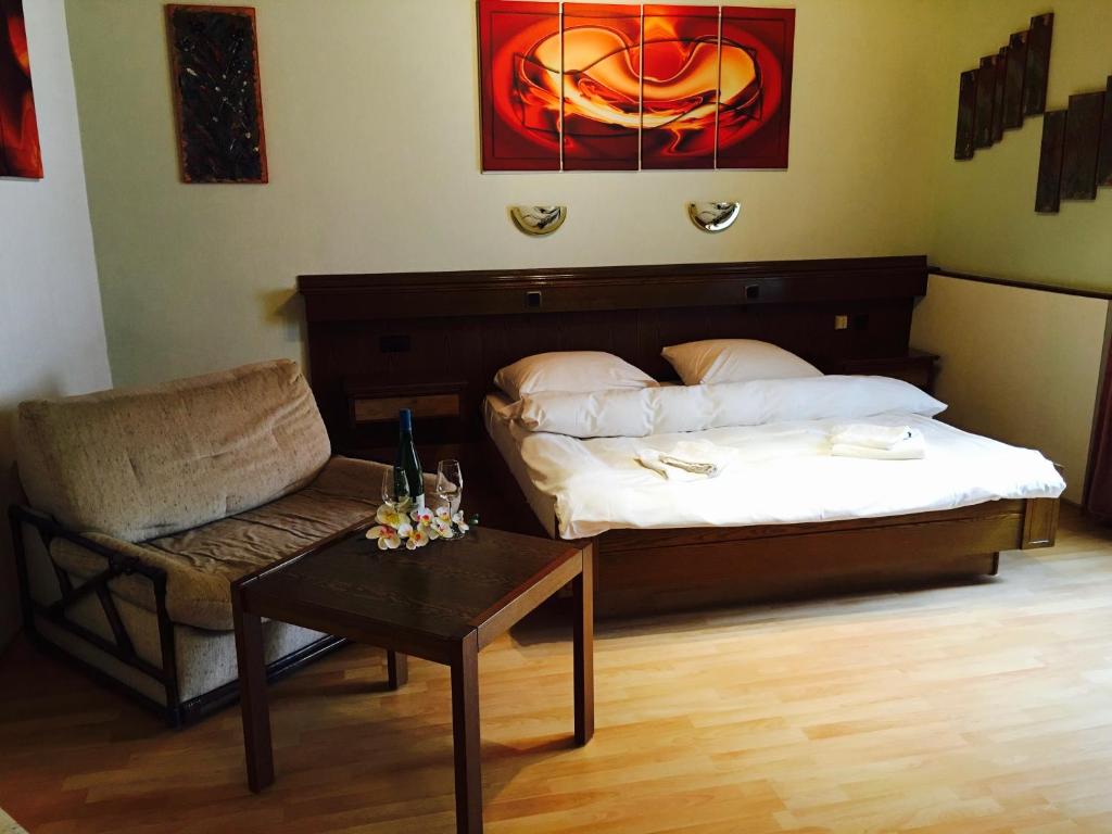 Postel nebo postele na pokoji v ubytování Bed & Breakfast du Château