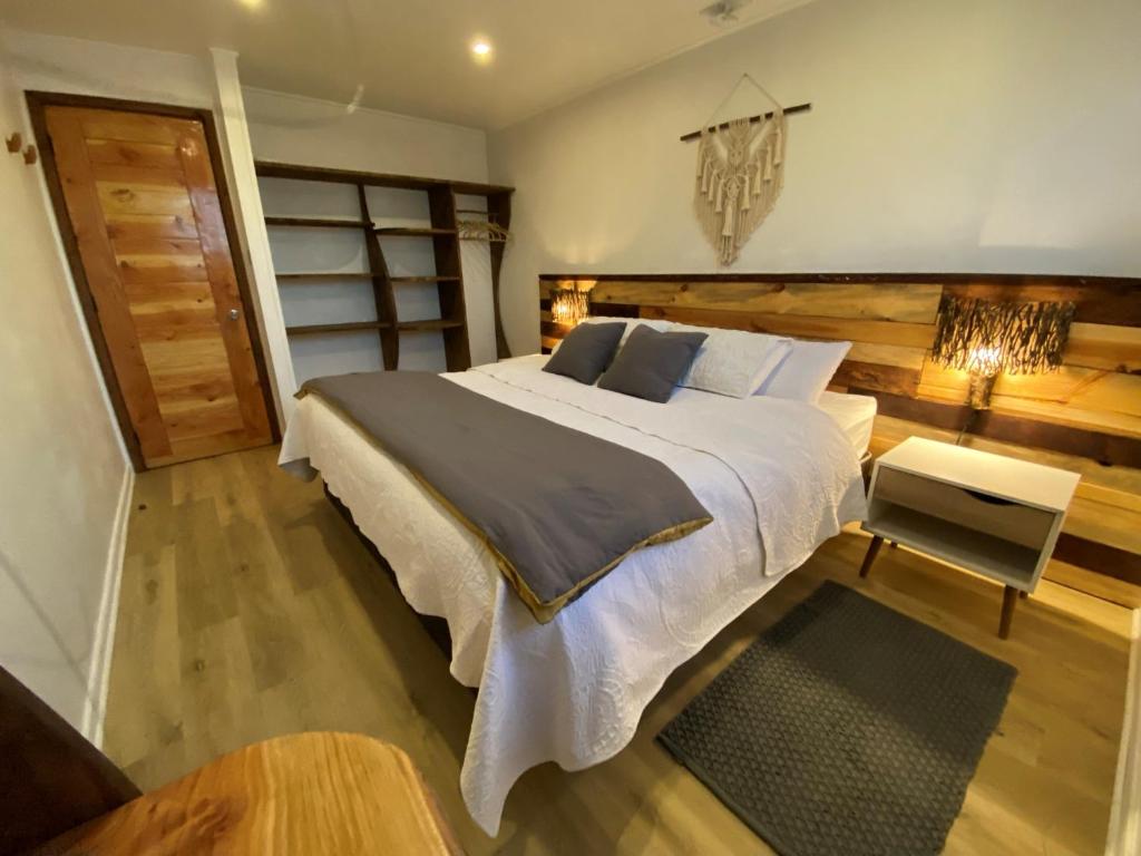 Cabaña con tinaja en bosque Valdiviano - One-Bedroom House