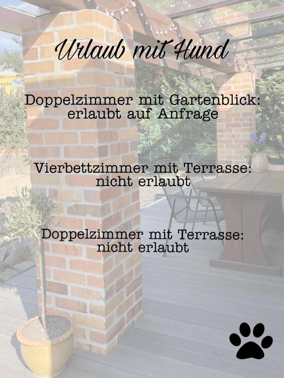 Ferienwohnungen Weise im Lausitzer-Seenland - Double Room With Garden View