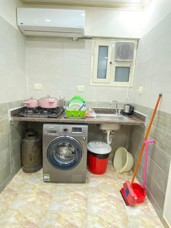 Kuchyň nebo kuchyňský kout v ubytování AL ASAFRA DAHAB - families only