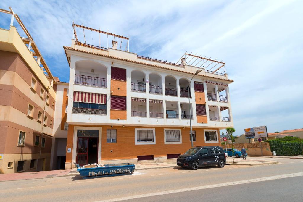 Budova, kde se apartmán nachází