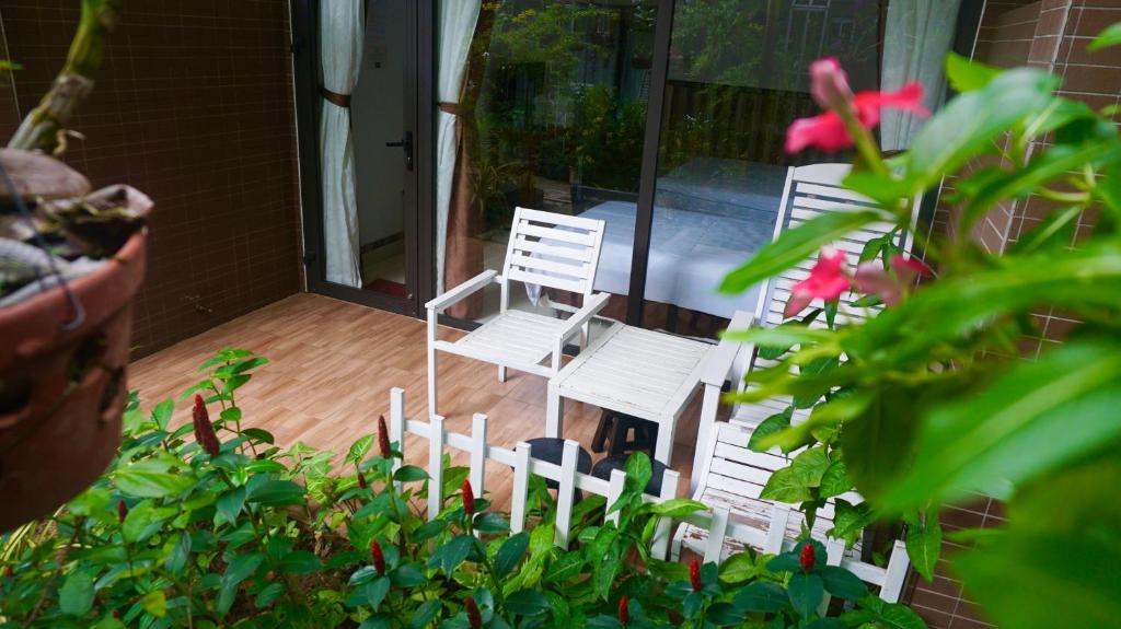Vườn quanh Canary Bungalow