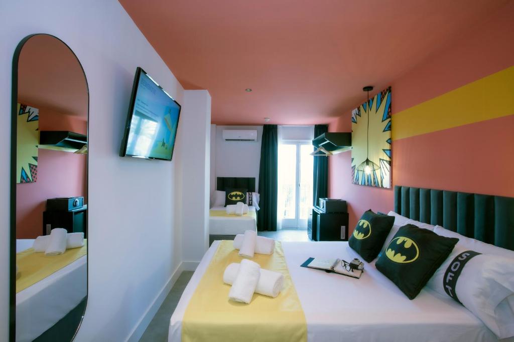 Casual Pop Art Benidorm by Casual Hoteles - Familienzimmer Mit Balkon
