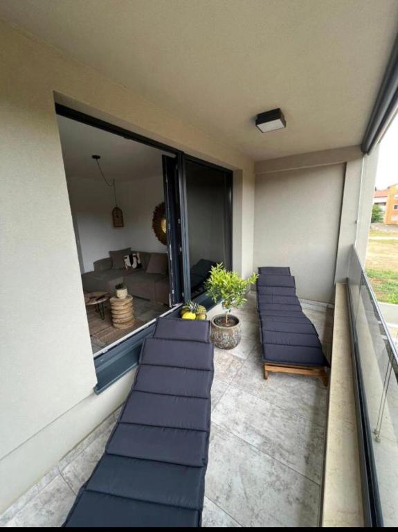 Część wypoczynkowa w obiekcie Apartmani CUBE A