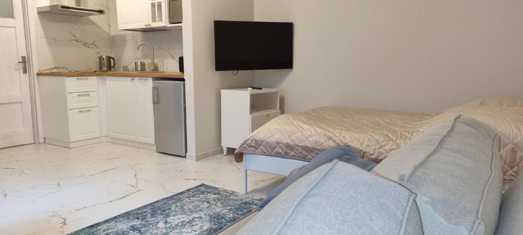 Kuchyňa alebo kuchynka v ubytovaní Nowe Apartamenty na Gryfa