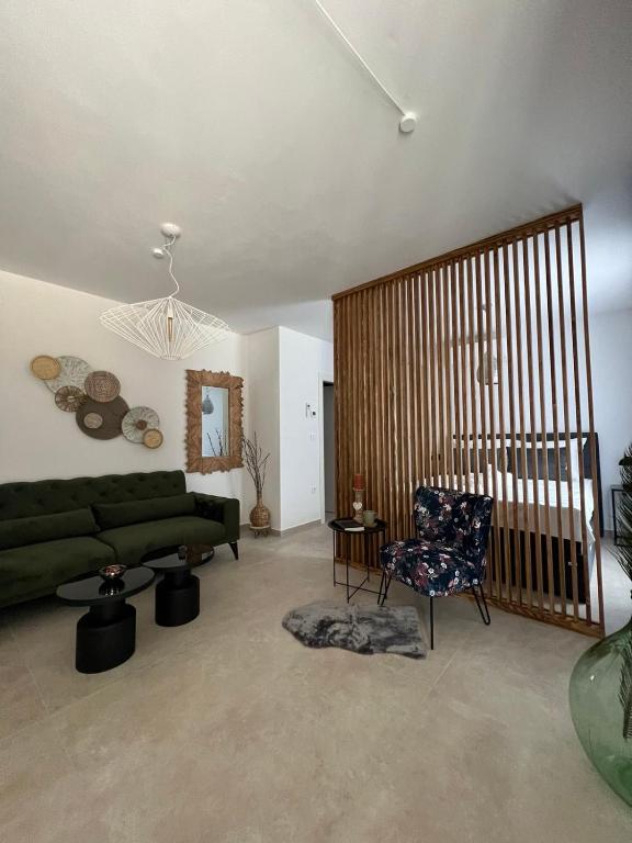 Część wypoczynkowa w obiekcie Apartmani CUBE A
