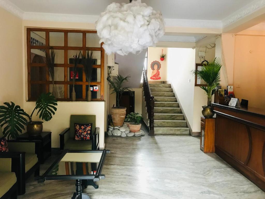 Vstupní hala nebo recepce v ubytování Cloud 9 Garden