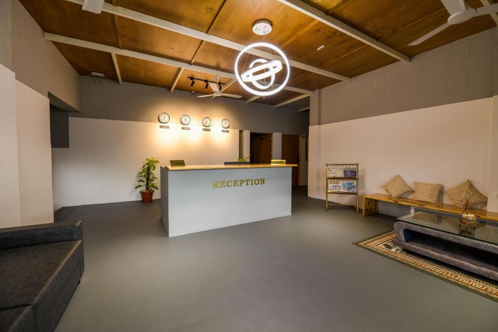 Kuchyň nebo kuchyňský kout v ubytování Shine Residency