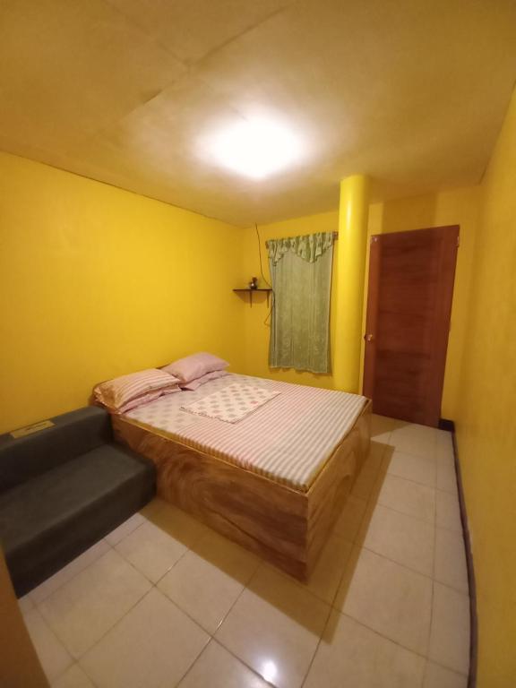 Postel nebo postele na pokoji v ubytování Chateau De Aow