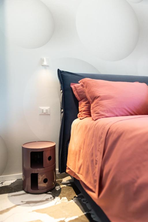 Postel nebo postele na pokoji v ubytování Pescara Blu B&B