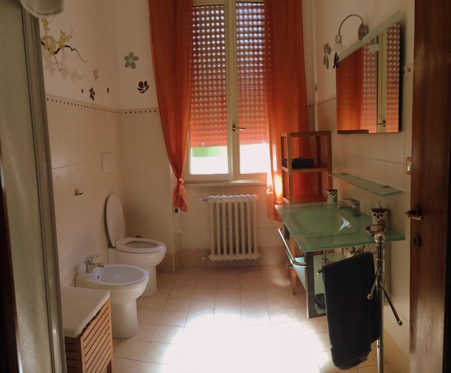 Koupelna v ubytování B&B Borgomarino