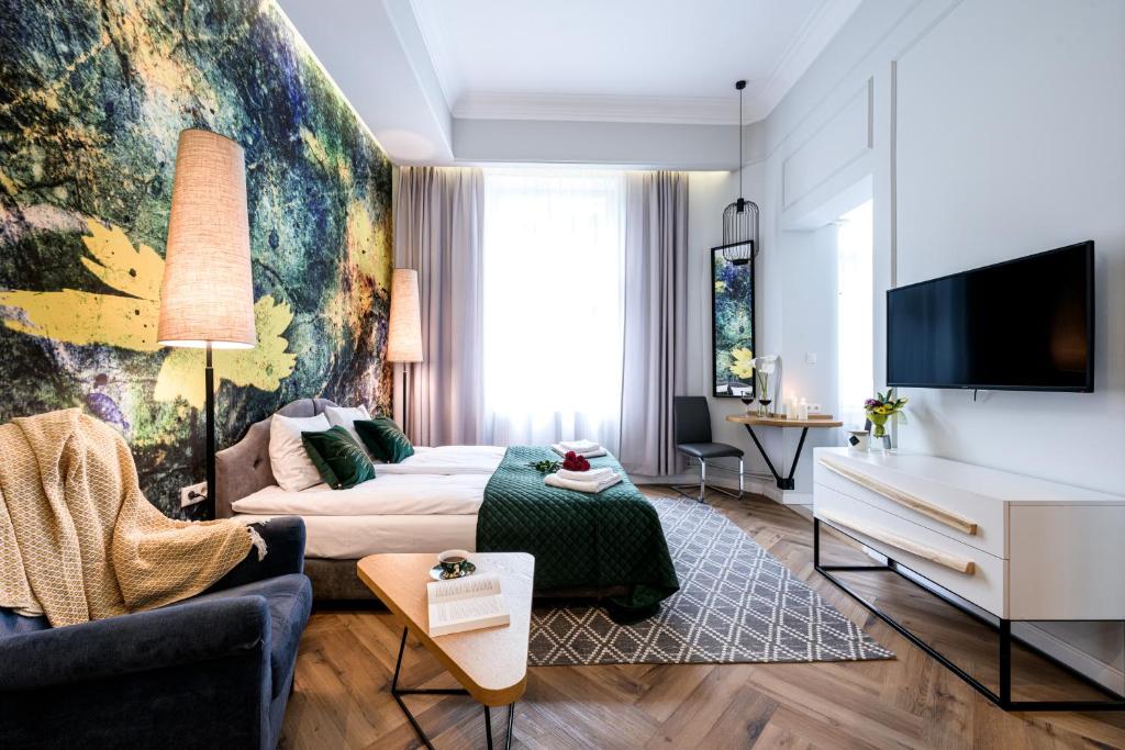 Arts Apartments - Kraków Old Town - Deluxe King Studio